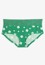 Simply Comfy Cotton Shamrock Boybrief Panty, C8268, small