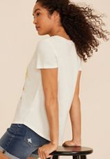 Bloom Classic Fit Graphic Tee, SUGAR SWIZZLE, small