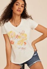 Bloom Classic Fit Graphic Tee, SUGAR SWIZZLE, small