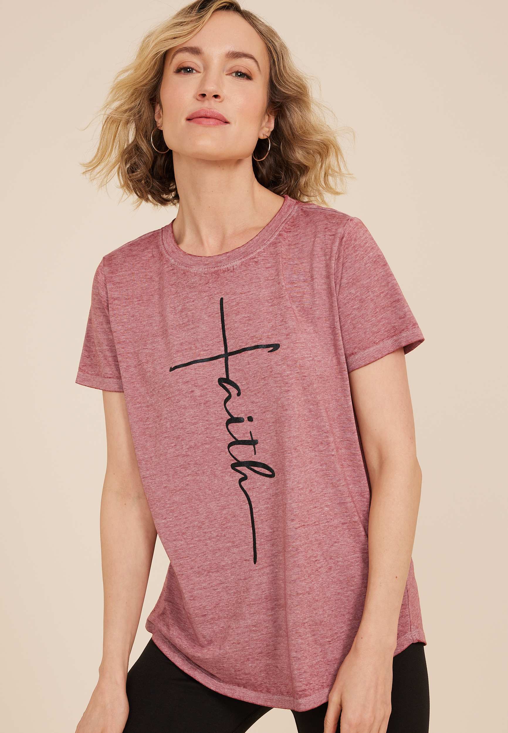 Faith Classic Fit Graphic Tee
