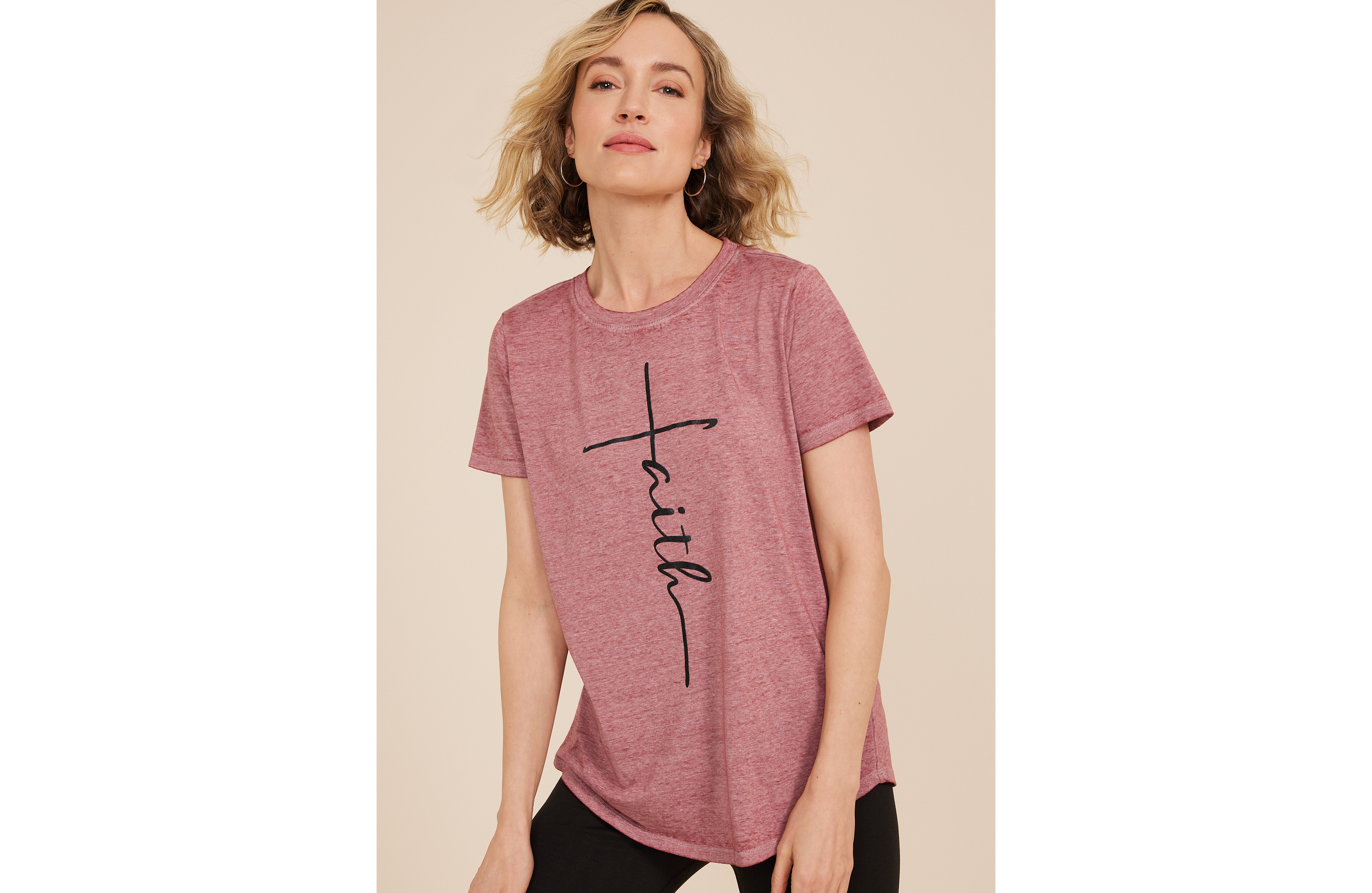 Faith Classic Fit Graphic Tee