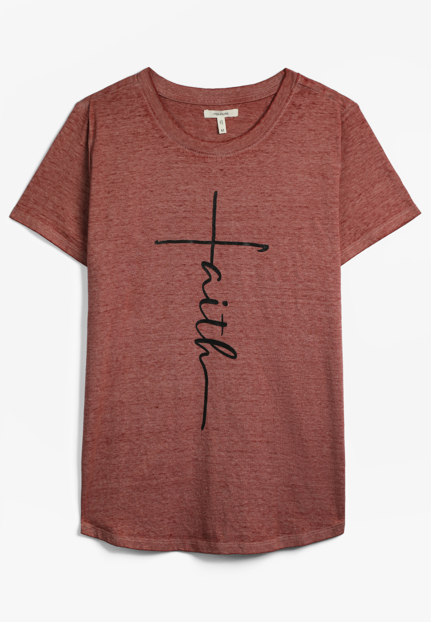 Faith Classic Fit Graphic Tee, C8503, large