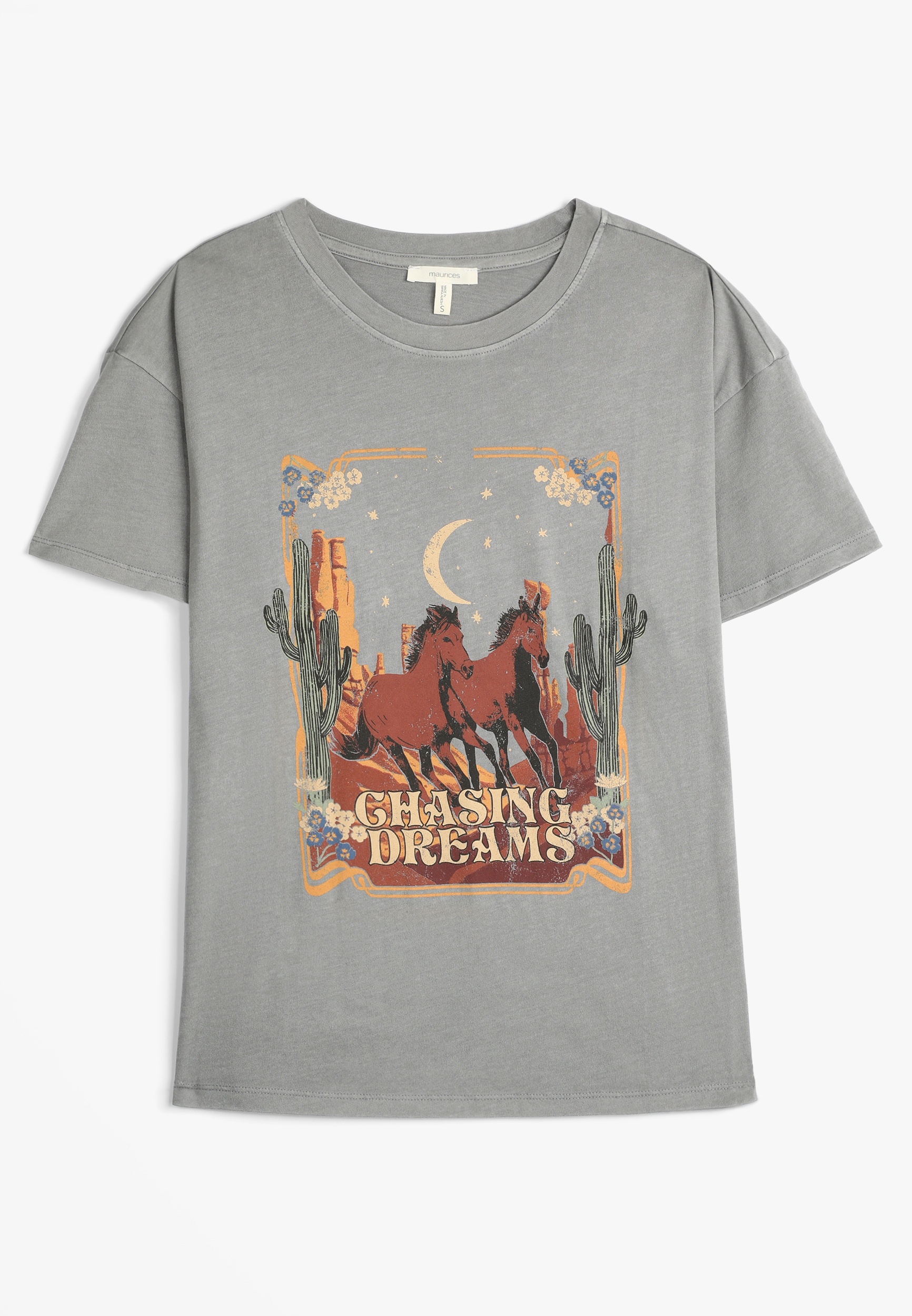 Chasing Dreams Relaxed Fit Graphic Tee, C4656, large