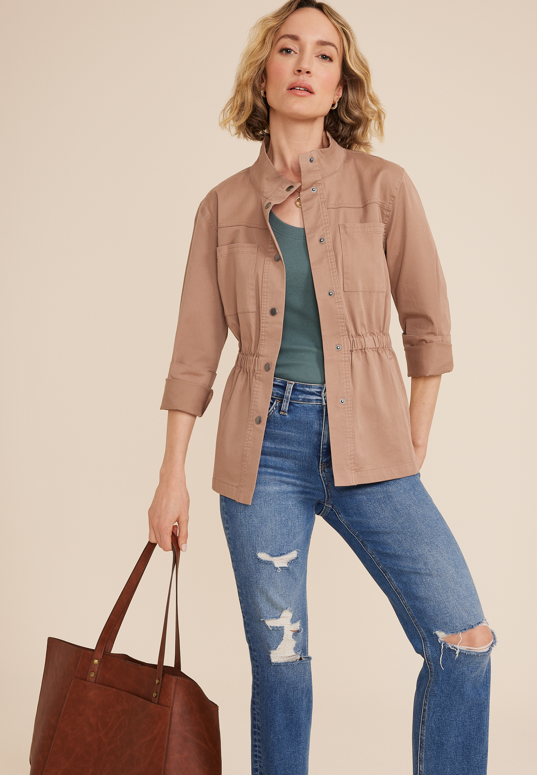 Twill Jacket, C574, large