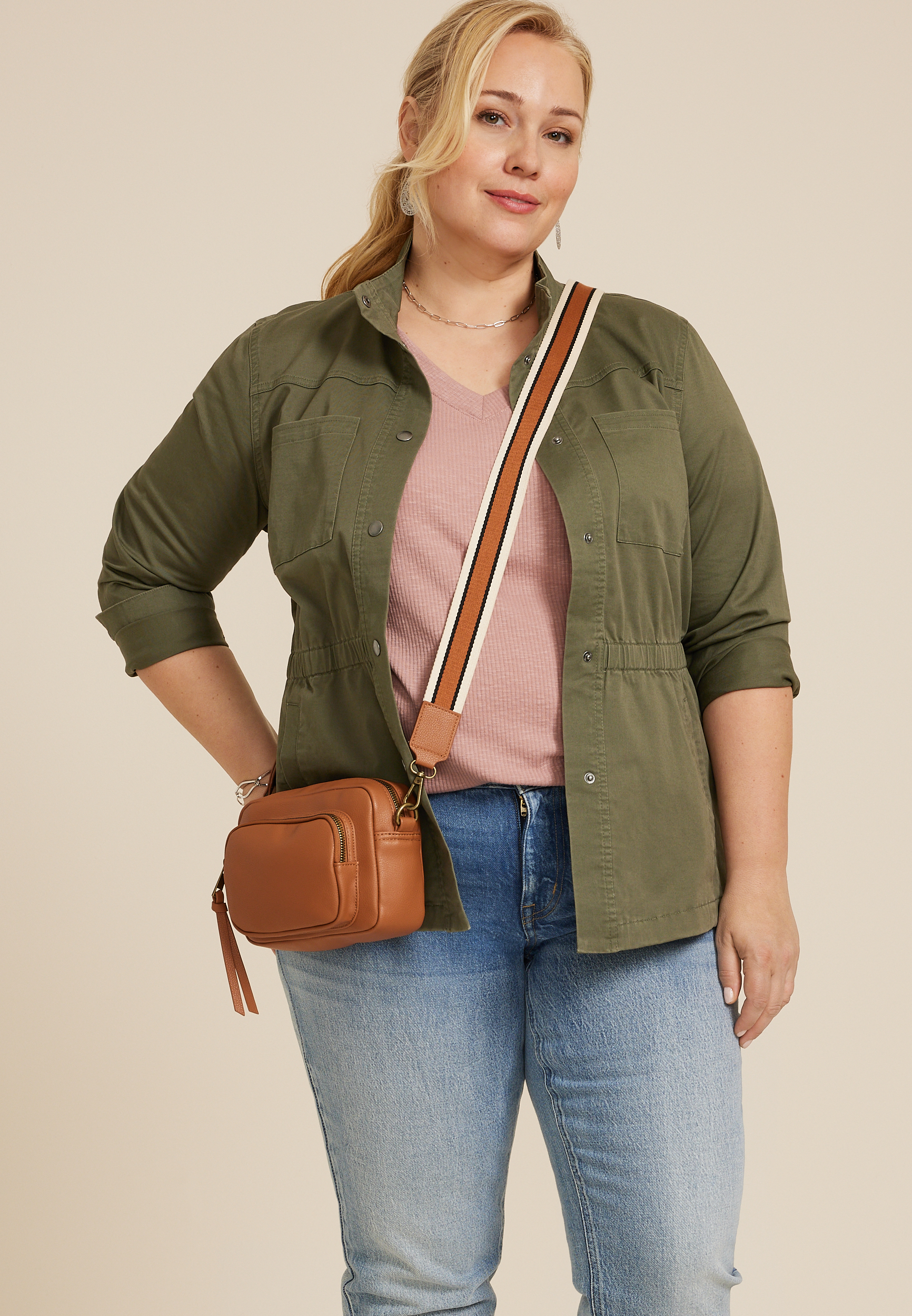 Plus Twill Jacket