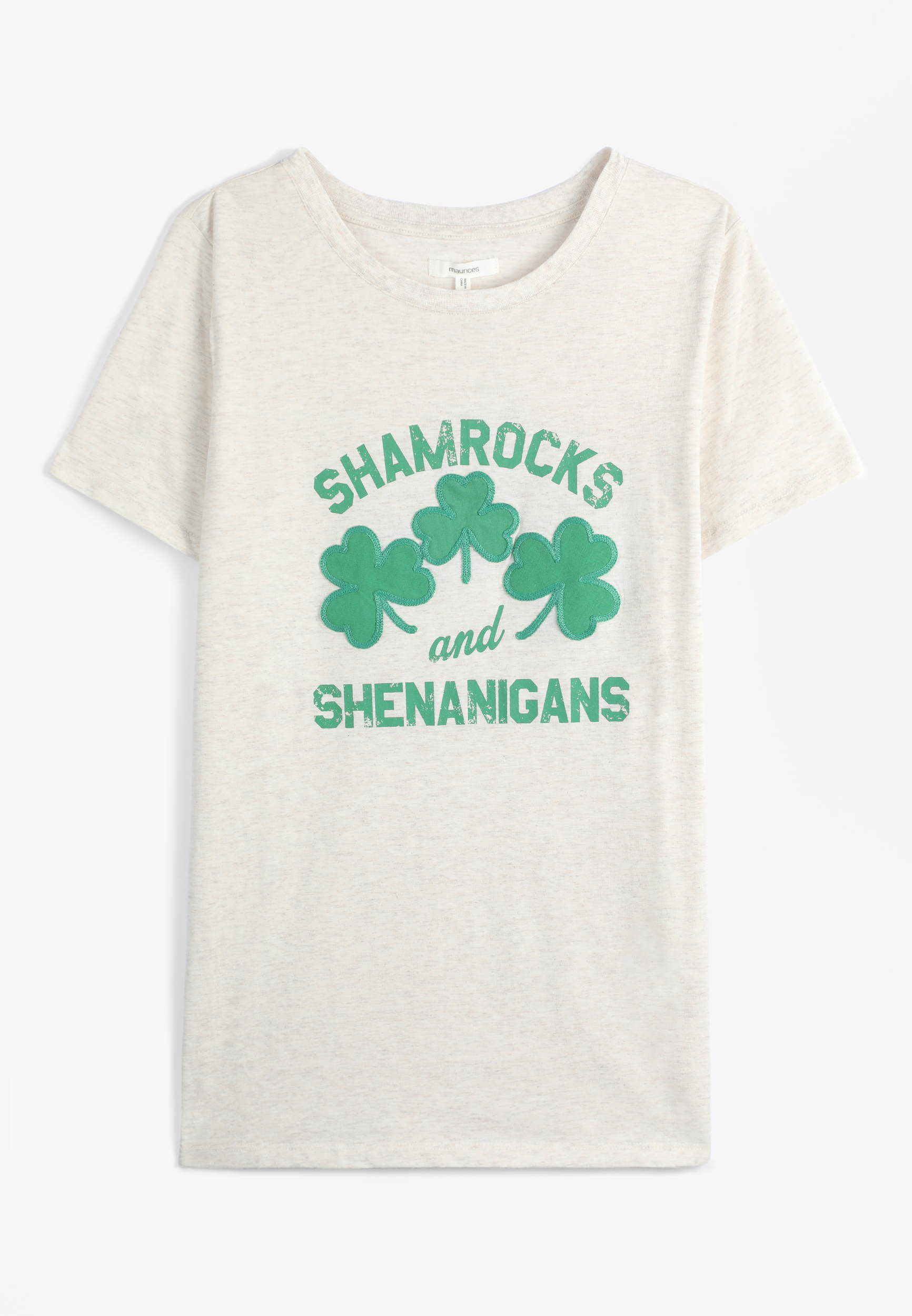 Shamrocks And Shenanigans Classic Fit Graphic Tee, C2445, large
