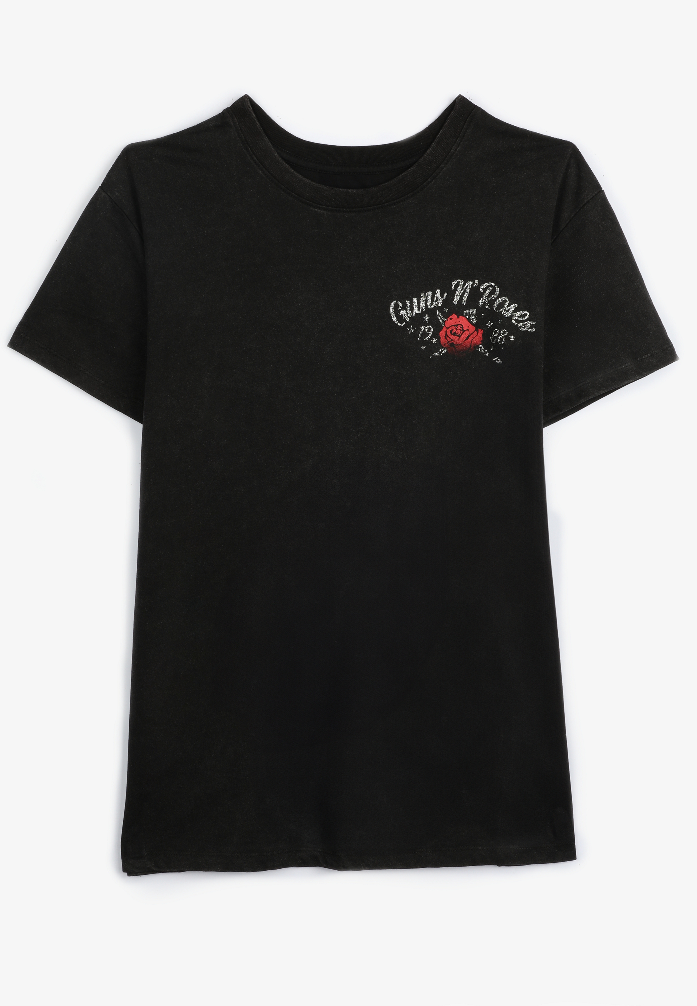 Guns N Roses Relaxed Fit Graphic Tee, C106, large