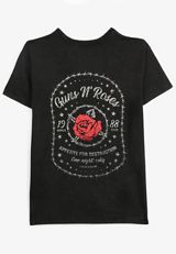Guns N Roses Relaxed Fit Graphic Tee, C106, small