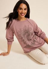 Sunflower Relaxed Fit Sweatshirt, C3343, small