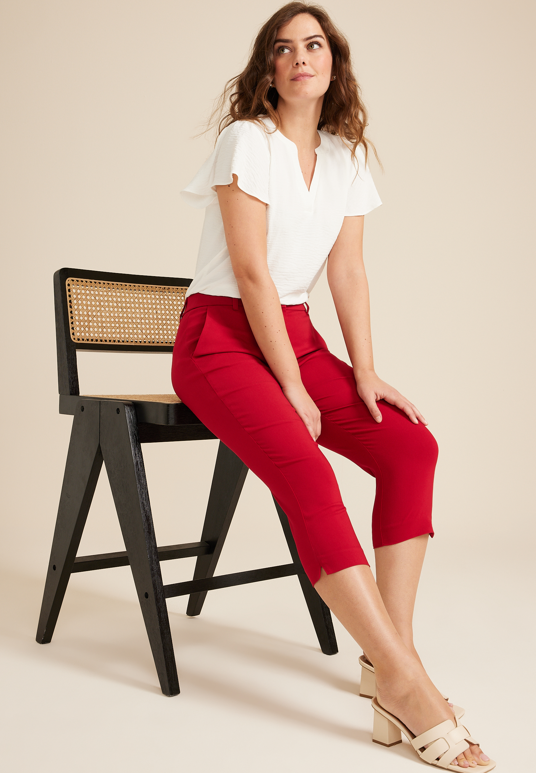 Bengaline Mid Rise Capri