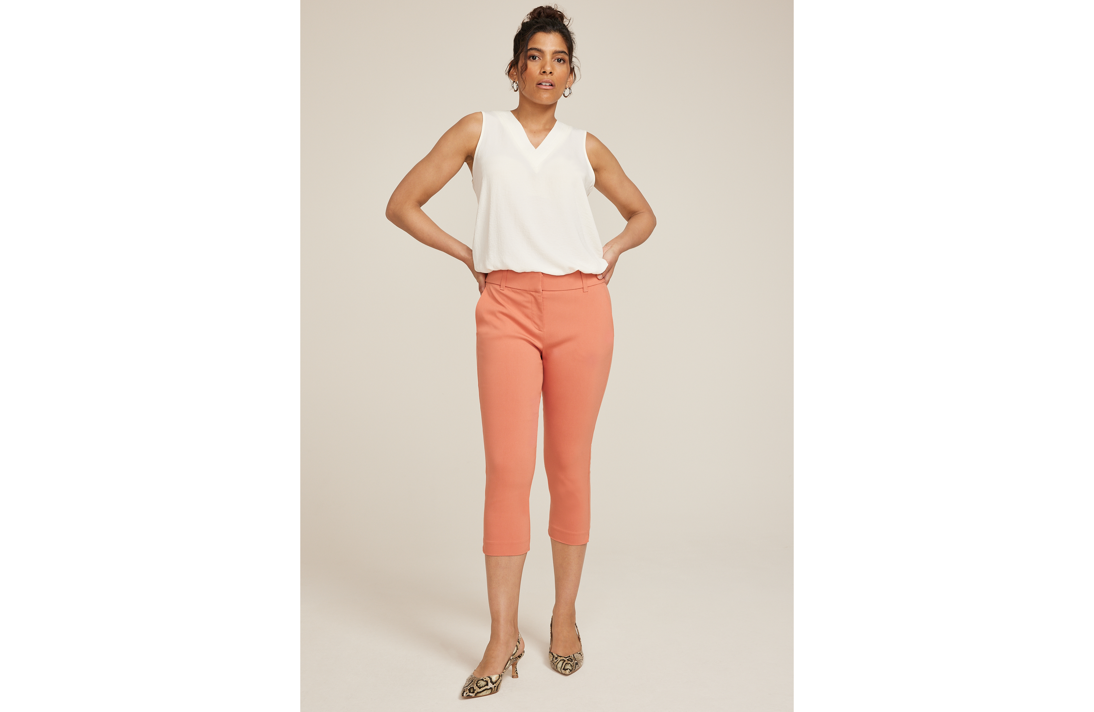 Bengaline Mid Rise Capri