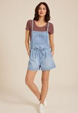 m jeans by maurices&trade; Soft Denim 3.5in Shortall, C3337, small