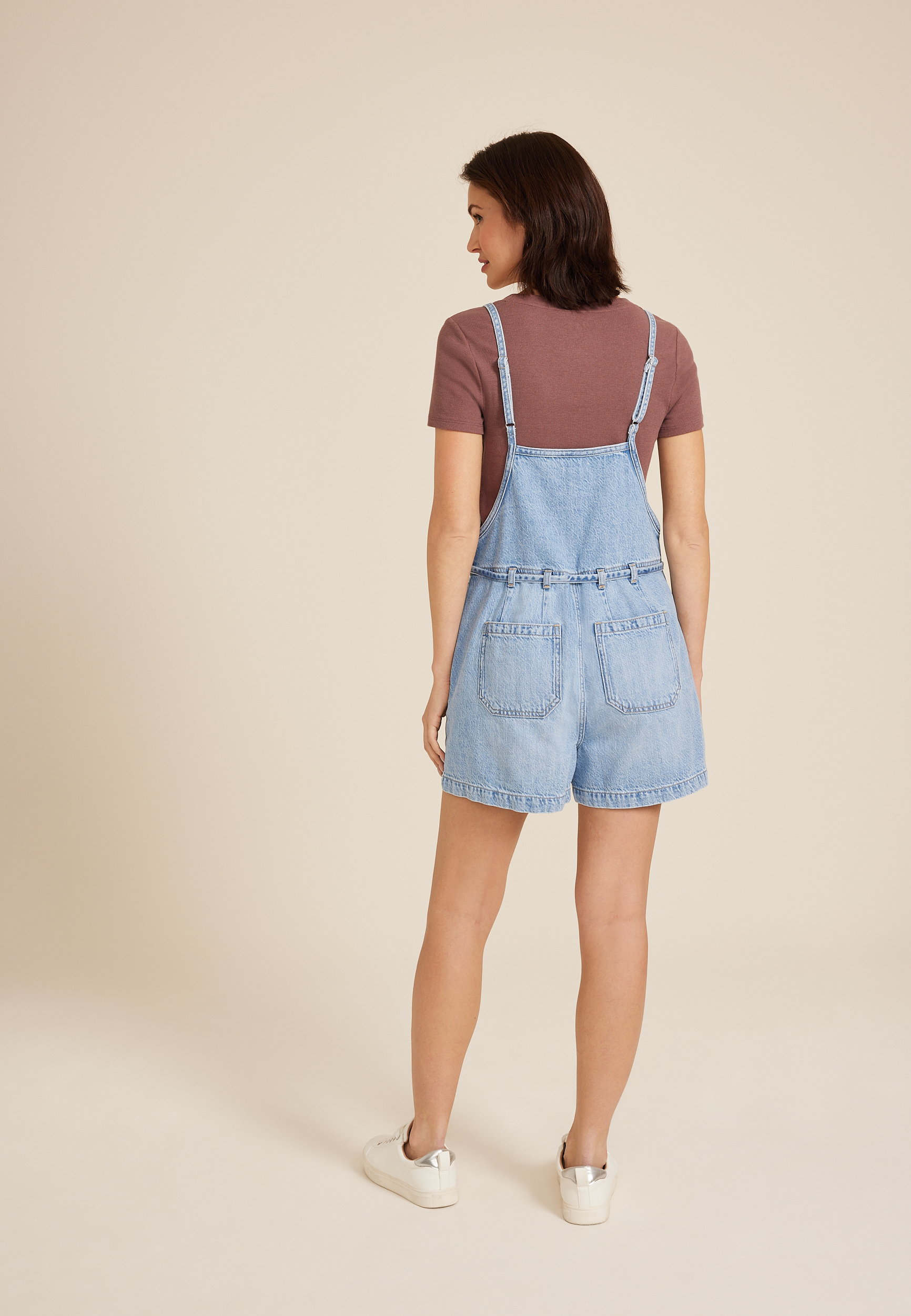 m jeans by maurices&trade; Soft Denim 3.5in Shortall, C3337, large