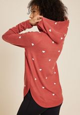 Haven Heart Hoodie, RED EARTH COMBO, small