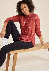 Haven Heart Hoodie, RED EARTH COMBO, small