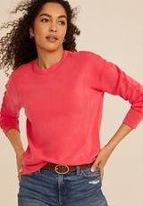 Cloud Scuba Knit Crew Neck Sweatshirt, C9148, small