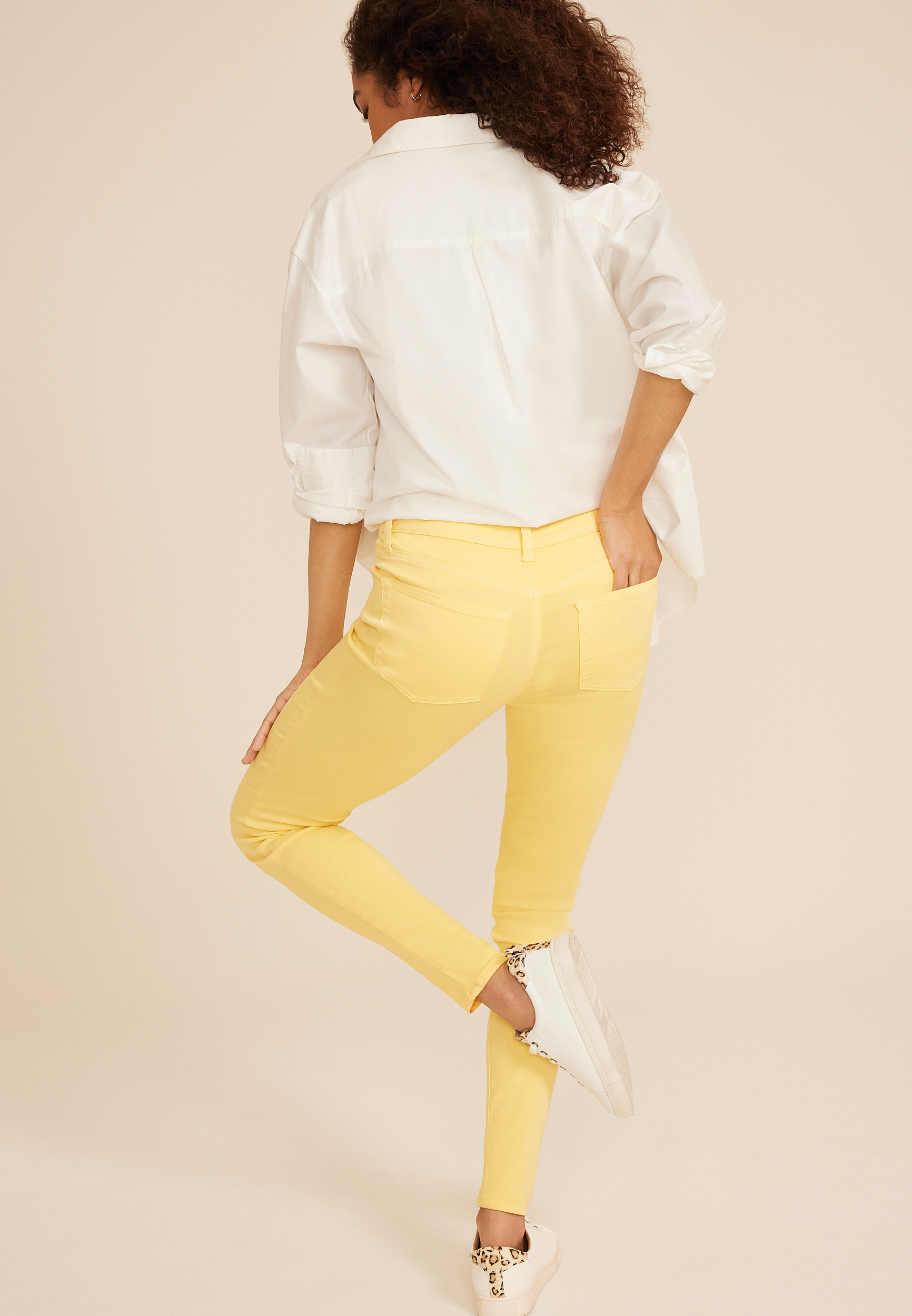 m jeans by maurices&trade; High Rise Color Jegging, C3788, large