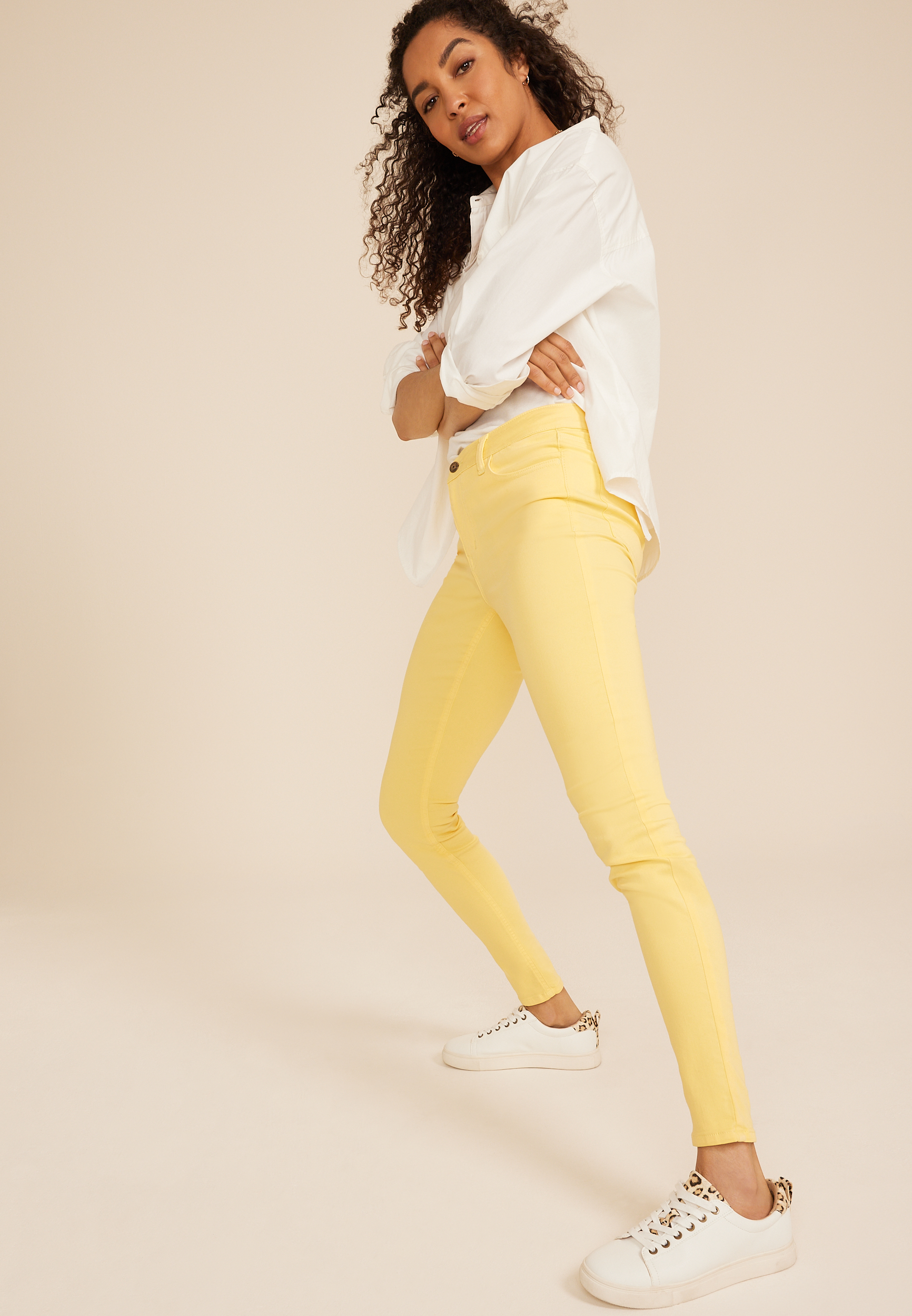 m jeans by maurices&trade; High Rise Color Jegging, C3788, large