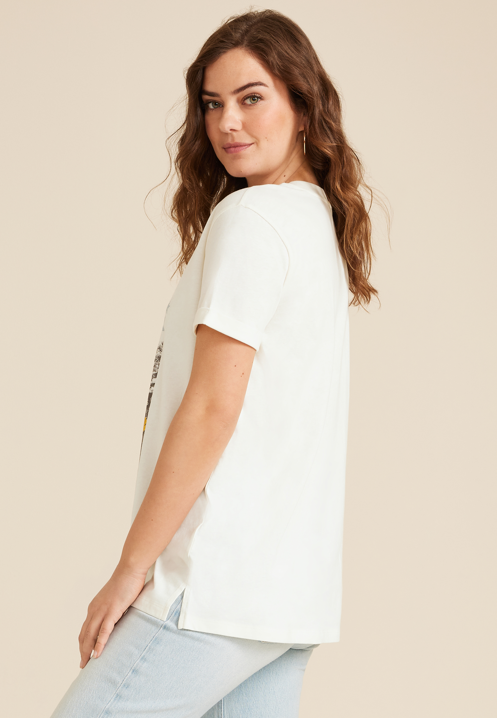 Support Your Local Farmers Oversized Fit Graphic Tee, , large