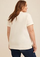 Plus Size Support Your Local Farmers Oversized Fit Graphic Tee, , small