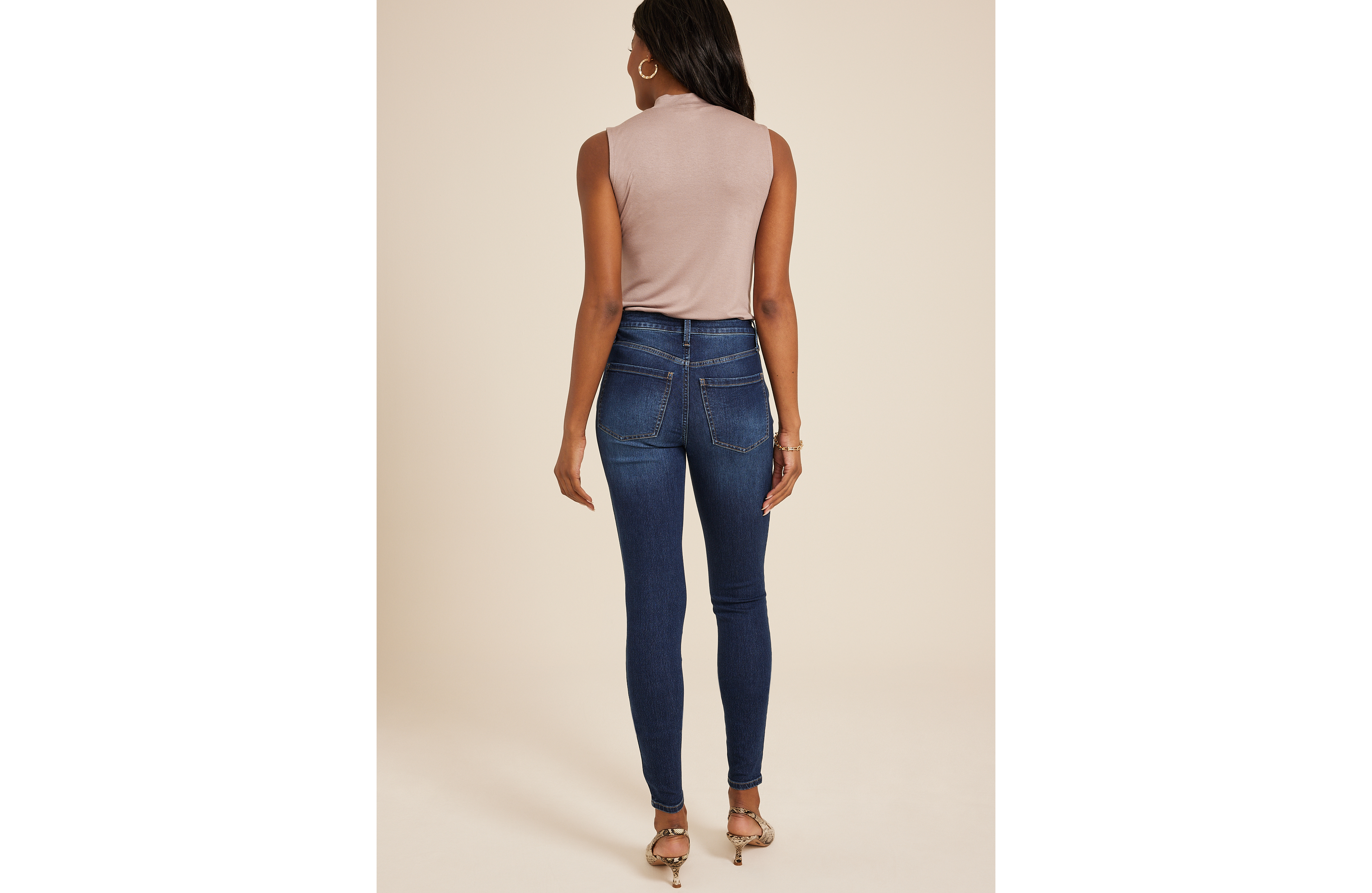 Everflex™ Dark High Rise Super Skinny Jean