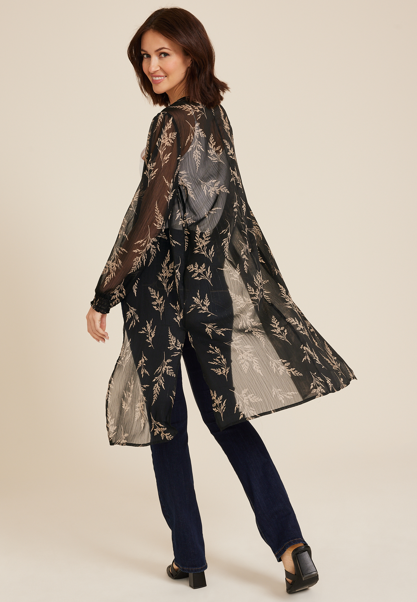 Hay Leaf Kimono, C1756, large