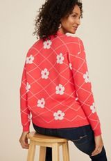 Floral Open Front Cardigan, C2011, small