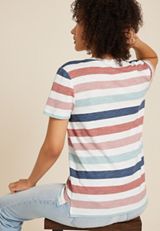 24/7 Dawson Striped Crew Neck Tee, MULTI, small