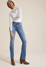 m jeans by maurices&trade; Classic Mid Rise Bootcut Jean, MEDIUM SANDBLAST, small