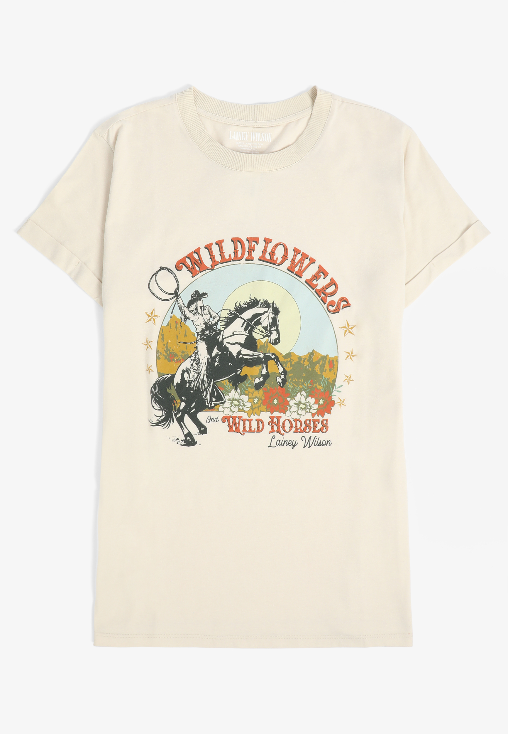 Lainey Wilson Oversized Fit Graphic Tee, , large