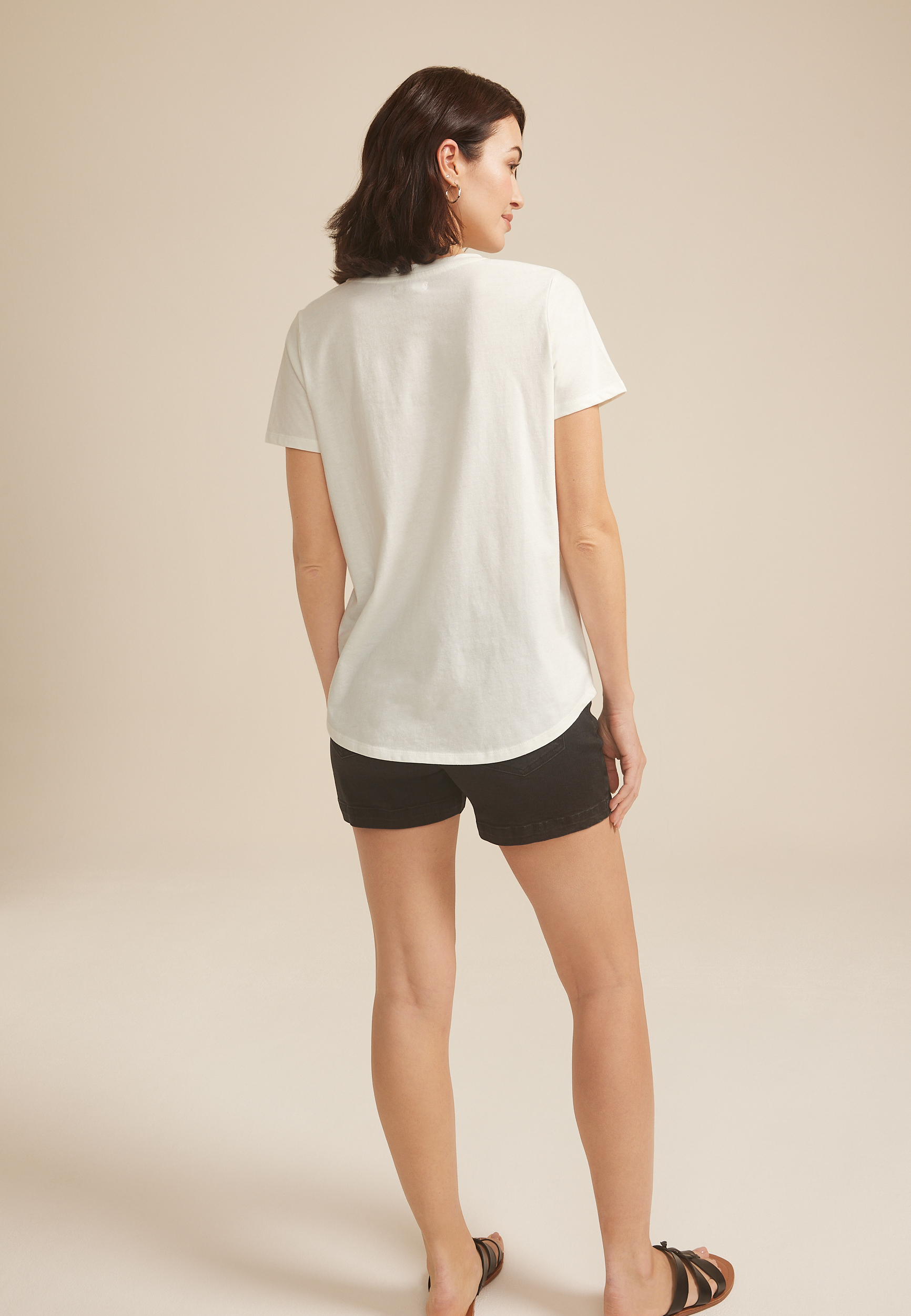 Life Is Better At The Lake Classic Fit Graphic Tee, BRIGHT WHITE, large