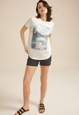 Life Is Better At The Lake Classic Fit Graphic Tee, BRIGHT WHITE, small