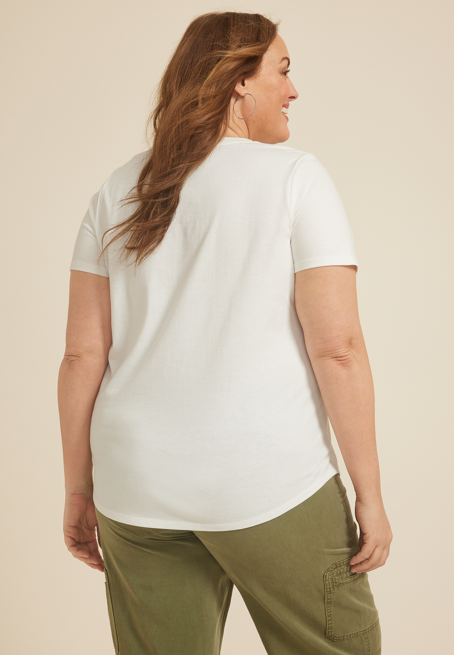 Plus Size Life Is Better At The Lake Classic Fit Graphic Tee, , large