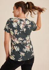 24/7 Kennedy Floral Crew Tee, C2722, small