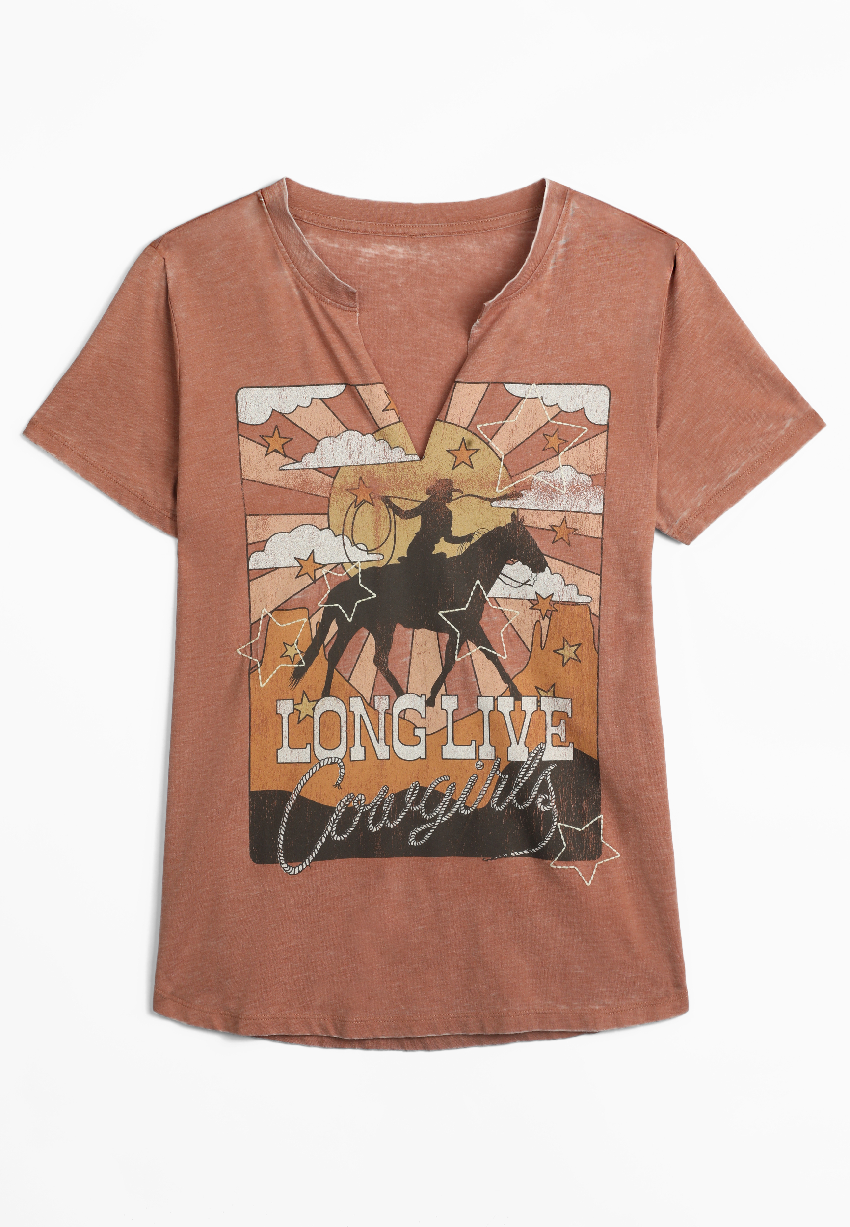 Long Live Cowgirls Classic Fit Graphic Tee, C9083, large