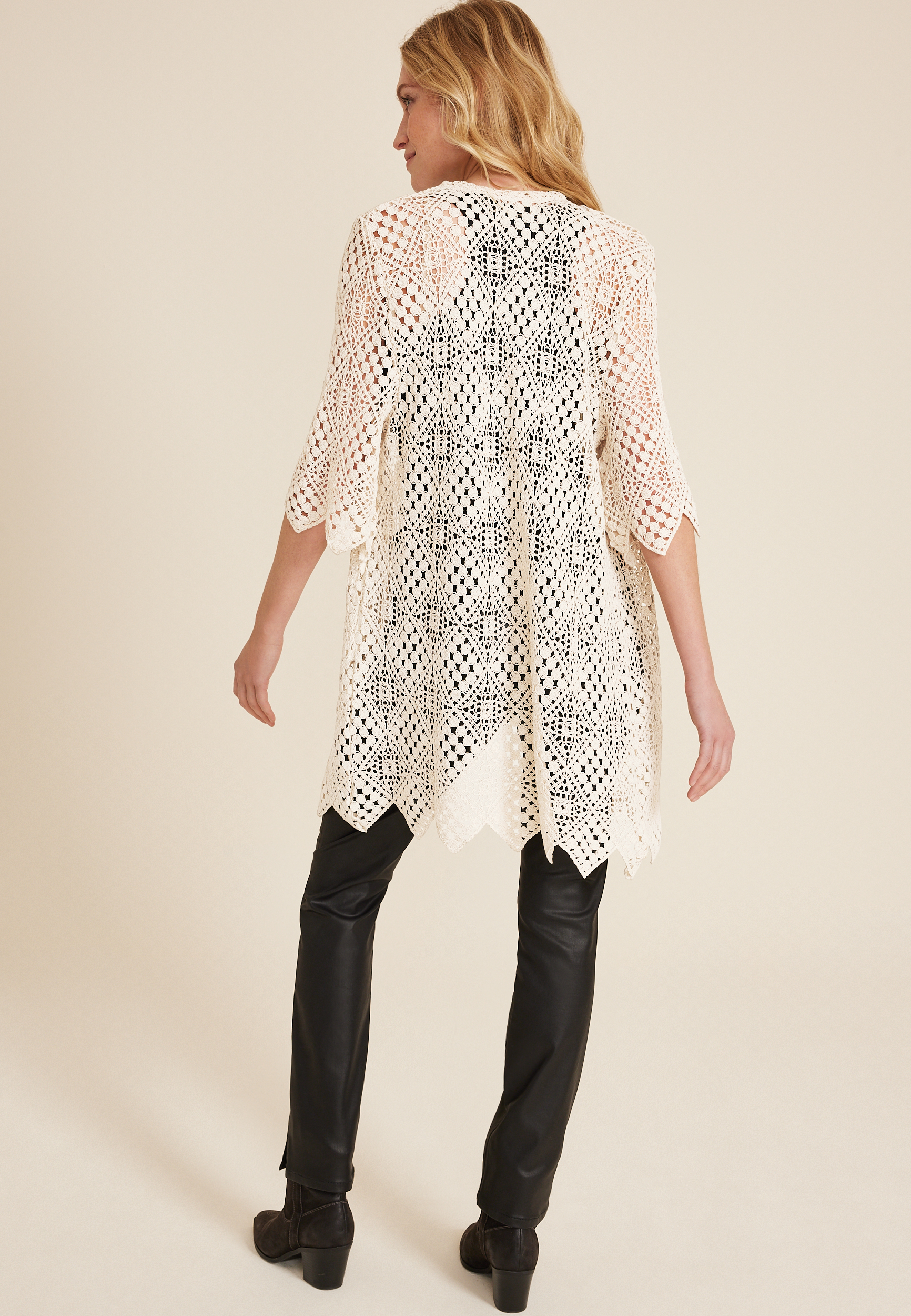 Crochet Kimono, C254, large