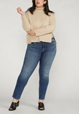 Plus Size Silver Jeans Co.&reg; Britt Curvy Low Rise Straight Jean, C258, small