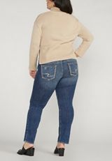 Plus Size Silver Jeans Co.&reg; Britt Curvy Low Rise Straight Jean, C258, small