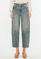 KanCan&trade; High Rise Slim Barrel Jean, C3337, small