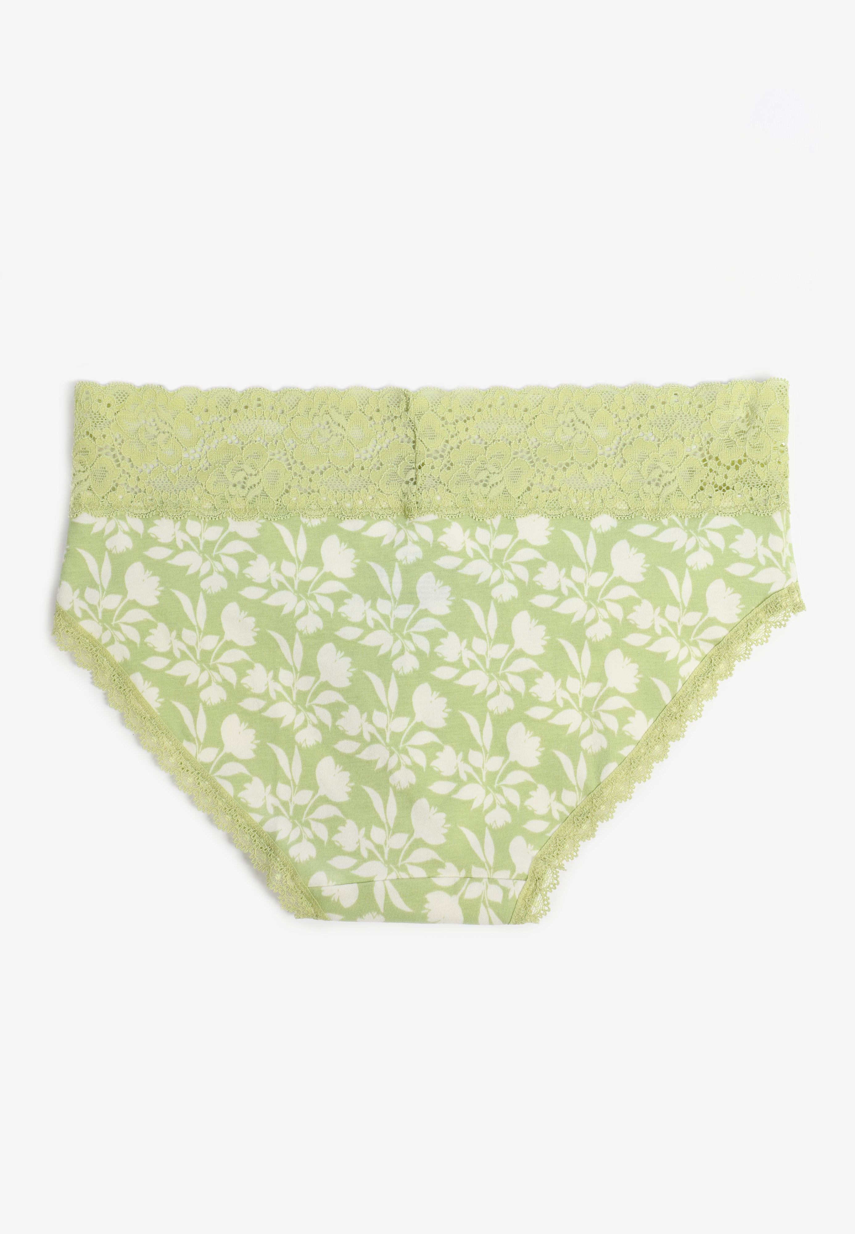 Simply Comfy Cotton Floral Hipster Panty, , large
