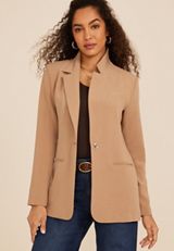 One Button Boyfriend Blazer, C4750, small