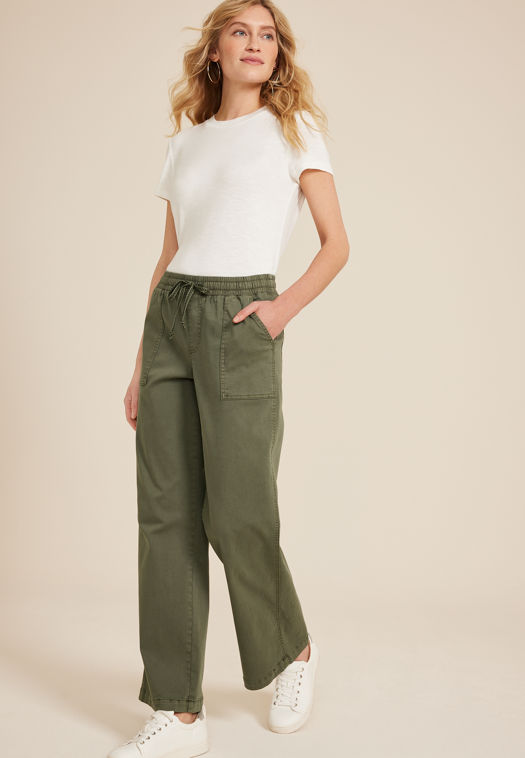 Weekender High Rise Wide Leg Pant