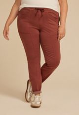 Plus Size Weekender High Rise Tapered Pant, C8065, small