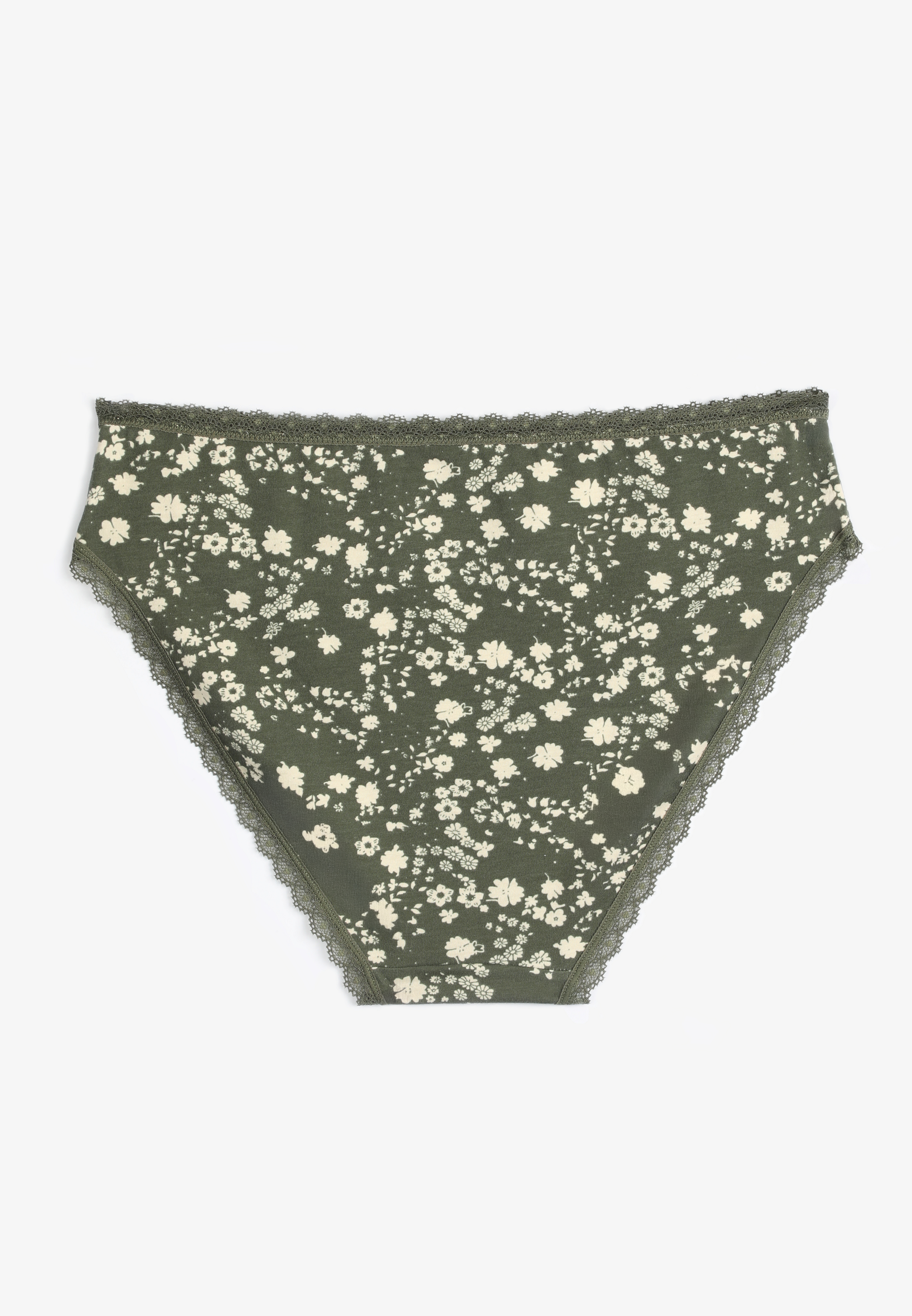 Simply Comfy Cotton Floral Bikini Panty, , large