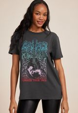 The Beach Boys Summer Tour 1984 Oversized Fit Graphic Tee, , small