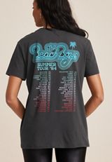 The Beach Boys Summer Tour 1984 Oversized Fit Graphic Tee, , small