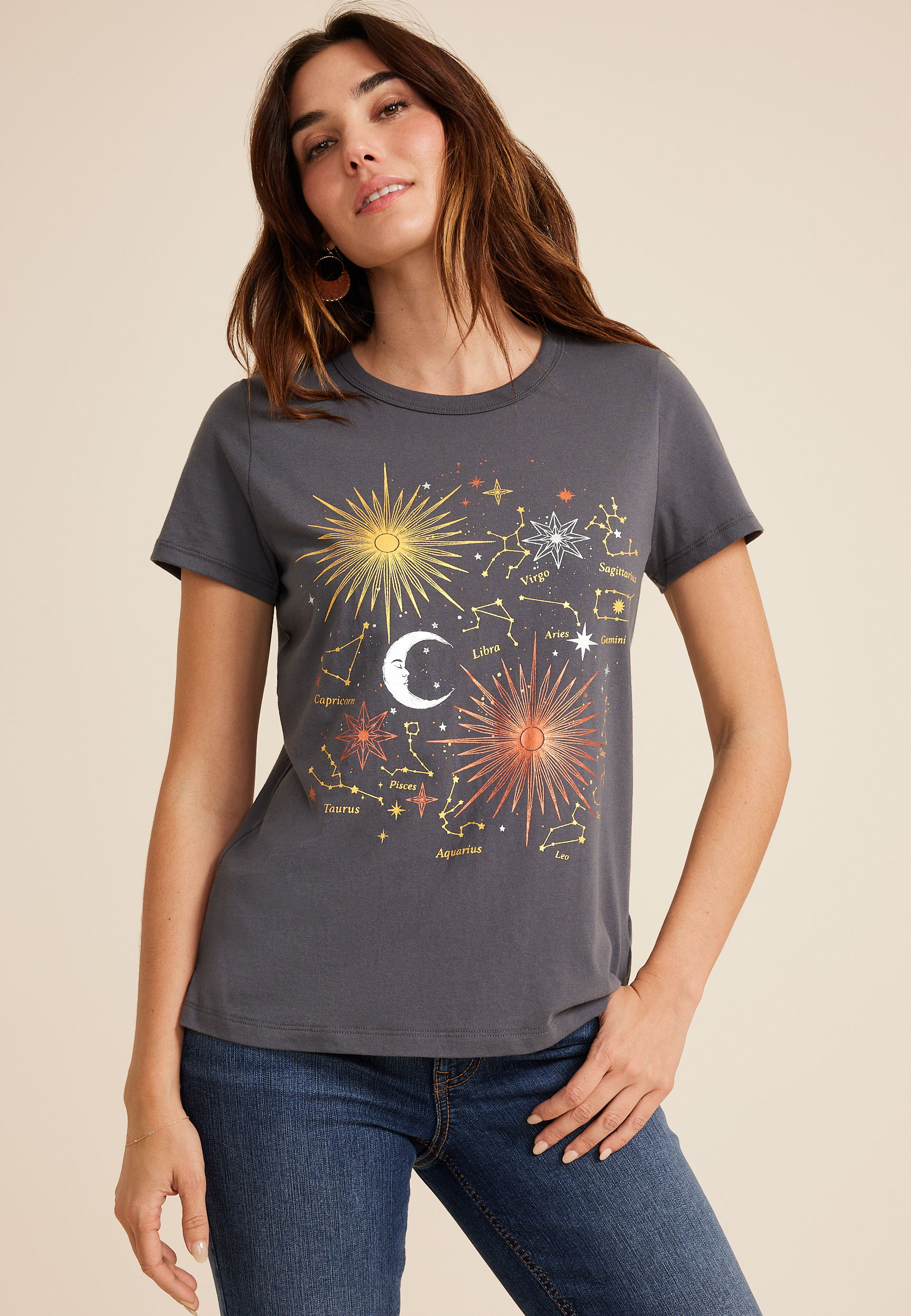 Celestial Classic Fit Graphic Tee
