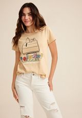 Peanuts Bloom As You Are Classic Fit Graphic Tee, C9052, small