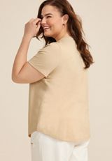 Plus Size Peanuts Bloom As You Are Classic Fit Graphic Tee, C9052, small