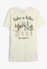 Peanuts Take A Hike Classic Fit Graphic Tee, C2789, small